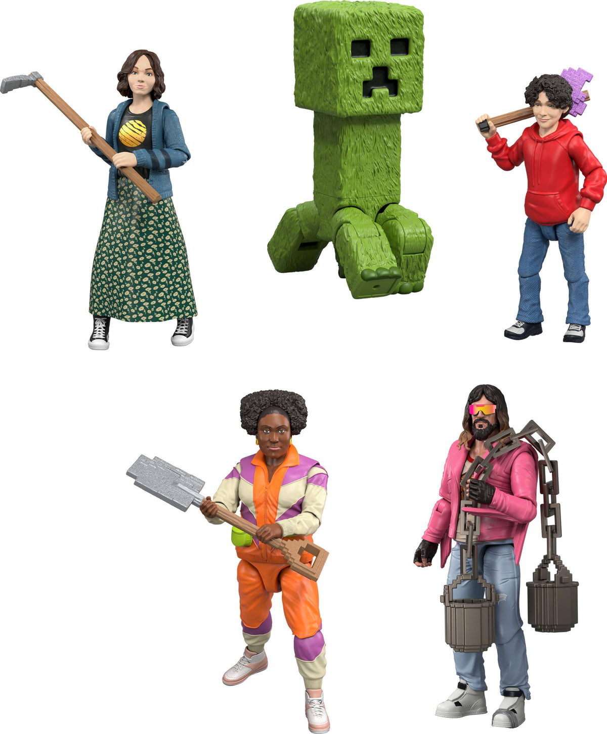 Mattel Minecraft Ultimate Movie Pack Dawn figure expands playtime adventures