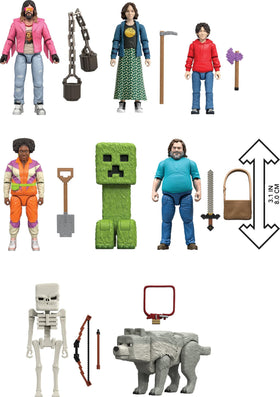 Mattel Minecraft Ultimate Movie Pack Garrett figure for action storytelling and shelf presence
