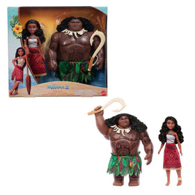 Mattel Moana 2 Voyager doll in adventure outfit for imaginative ocean journeys.