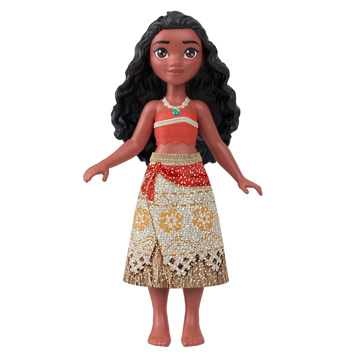 Mattel Moana necklace and outfit recreate signature look