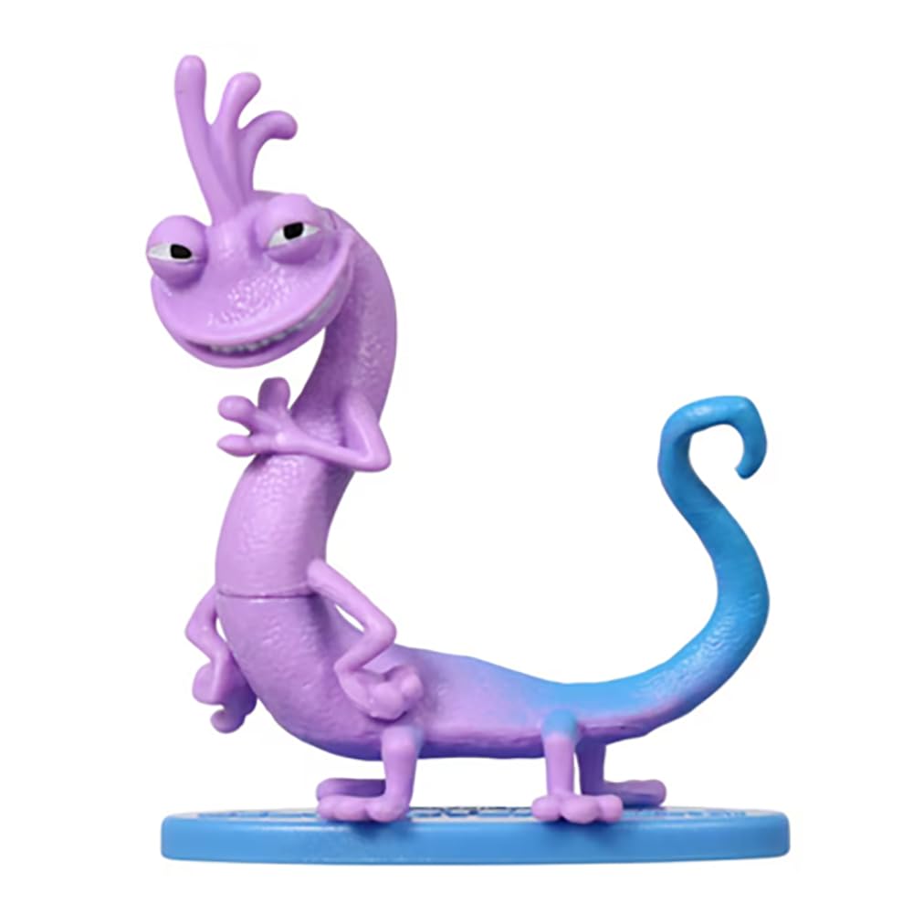 Mattel Monsters Inc Roz figure base for display and storytelling.