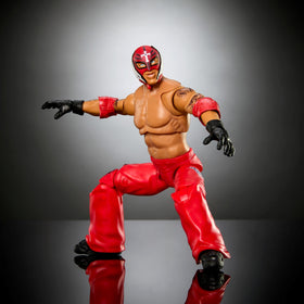 Mattel Rey Mysterio 30-plus articulation enables dramatic entrances and in-ring actions