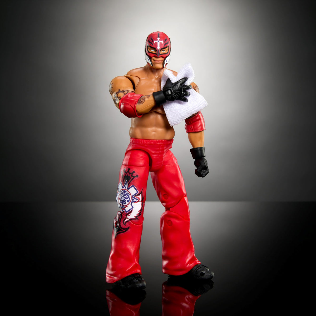 Mattel Rey Mysterio accessories pack with extra gear for varied displays