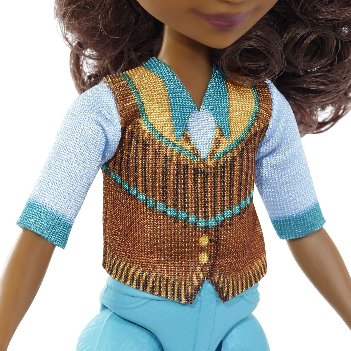 Mattel Spirit Untamed Chica Linda horse head movement adds natural posing options.