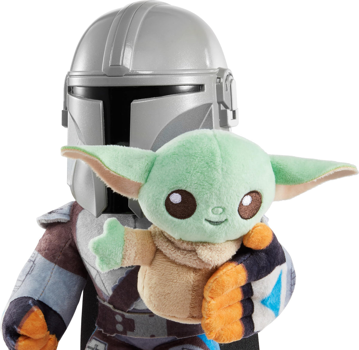 Mandalorian plush hand-squeeze sound feature activates show phrases