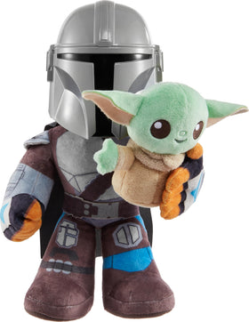 Mattel Star Wars Clan of Two Mandalorian plush 11 inches ideal for cuddling