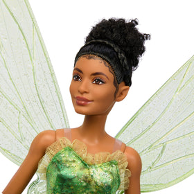 Mattel Tinker Bell fashion doll with brushable hair for styling and play.