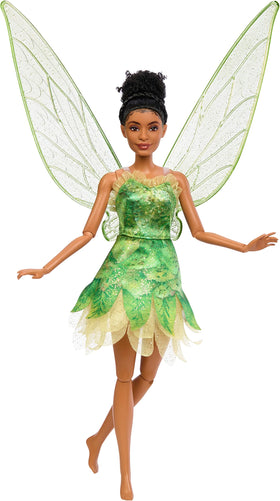 Disney Tinker Bell doll with sparkly wings and movie-inspired look by Mattel.