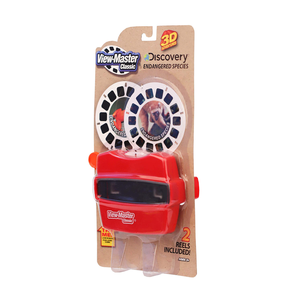 Mattel View-Master endangered crowned crane image in vivid 3D for curious kids