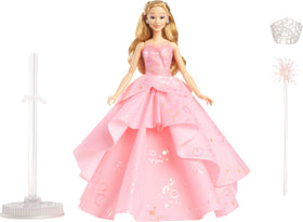 Mattel Wicked Glinda 11-point articulation enables dynamic posing