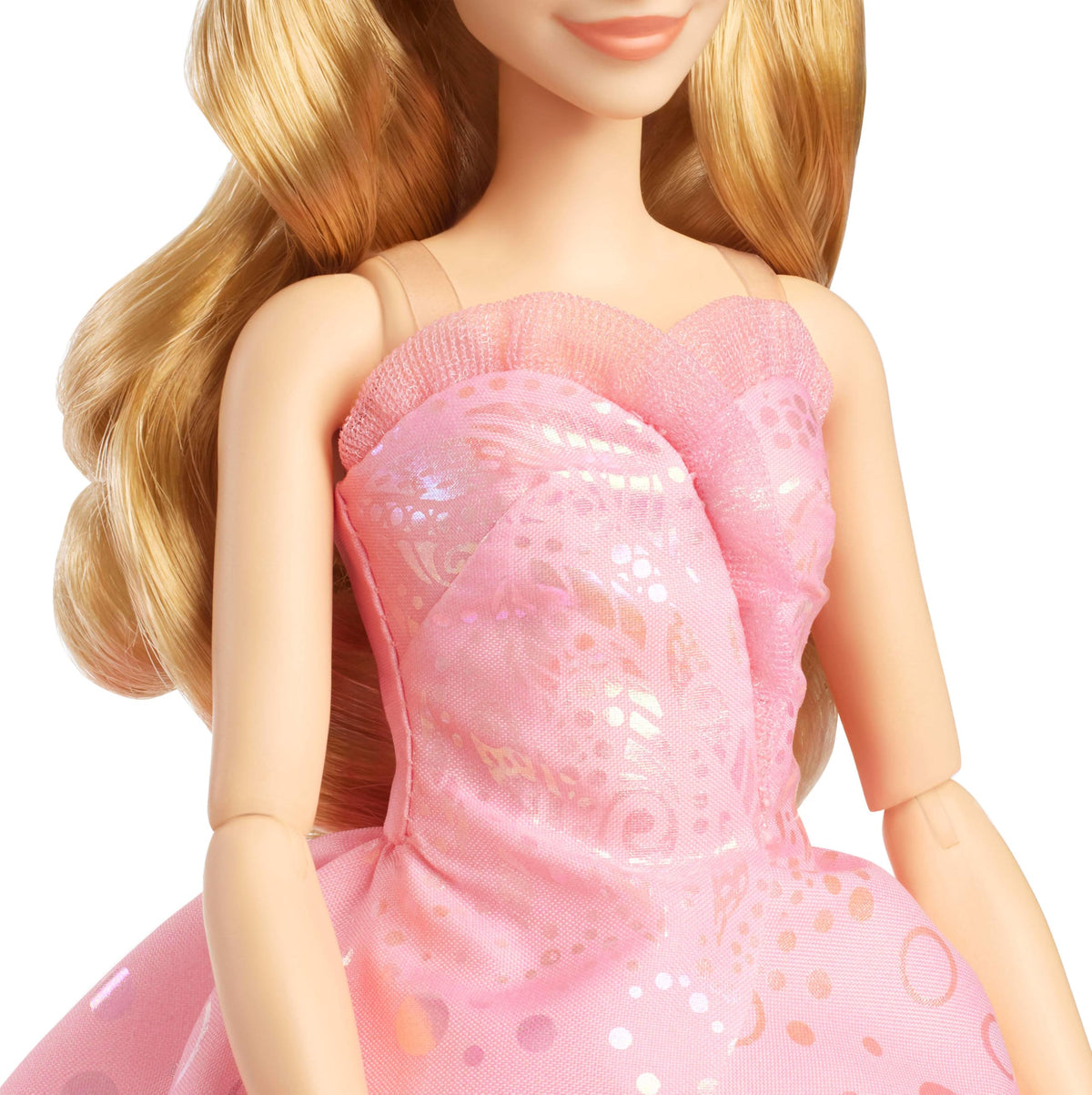 Mattel Wicked Glinda hair in curls matches authentic movie look
