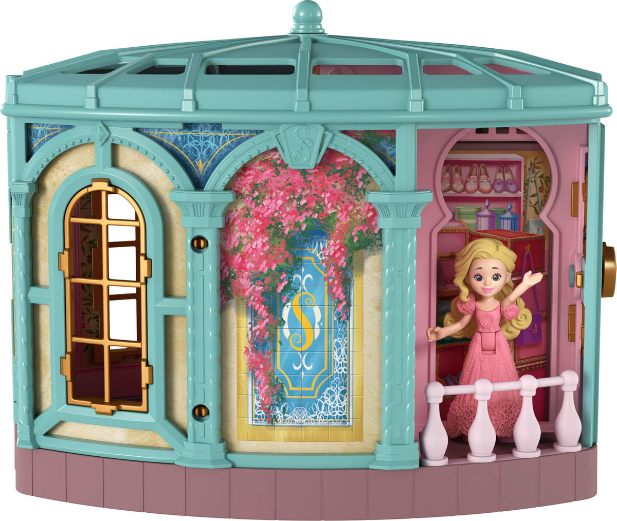 Mattel Wicked dorm playset: detailed dorm-room design invites fan-inspired imaginative play.