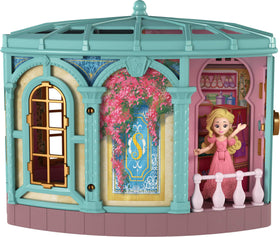 Mattel Wicked dorm playset: detailed dorm-room design invites fan-inspired imaginative play.