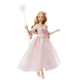 Mattel Wicked Glinda blonde hair with curls; authentic look for character play.