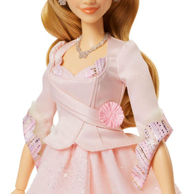 Mattel Wicked Glinda organza and taffeta skirt; adds tactile realism to pretend scenes.