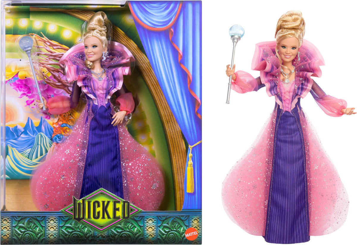 Mattel Wicked Moon fashion doll in a violet gown for imaginative play and display