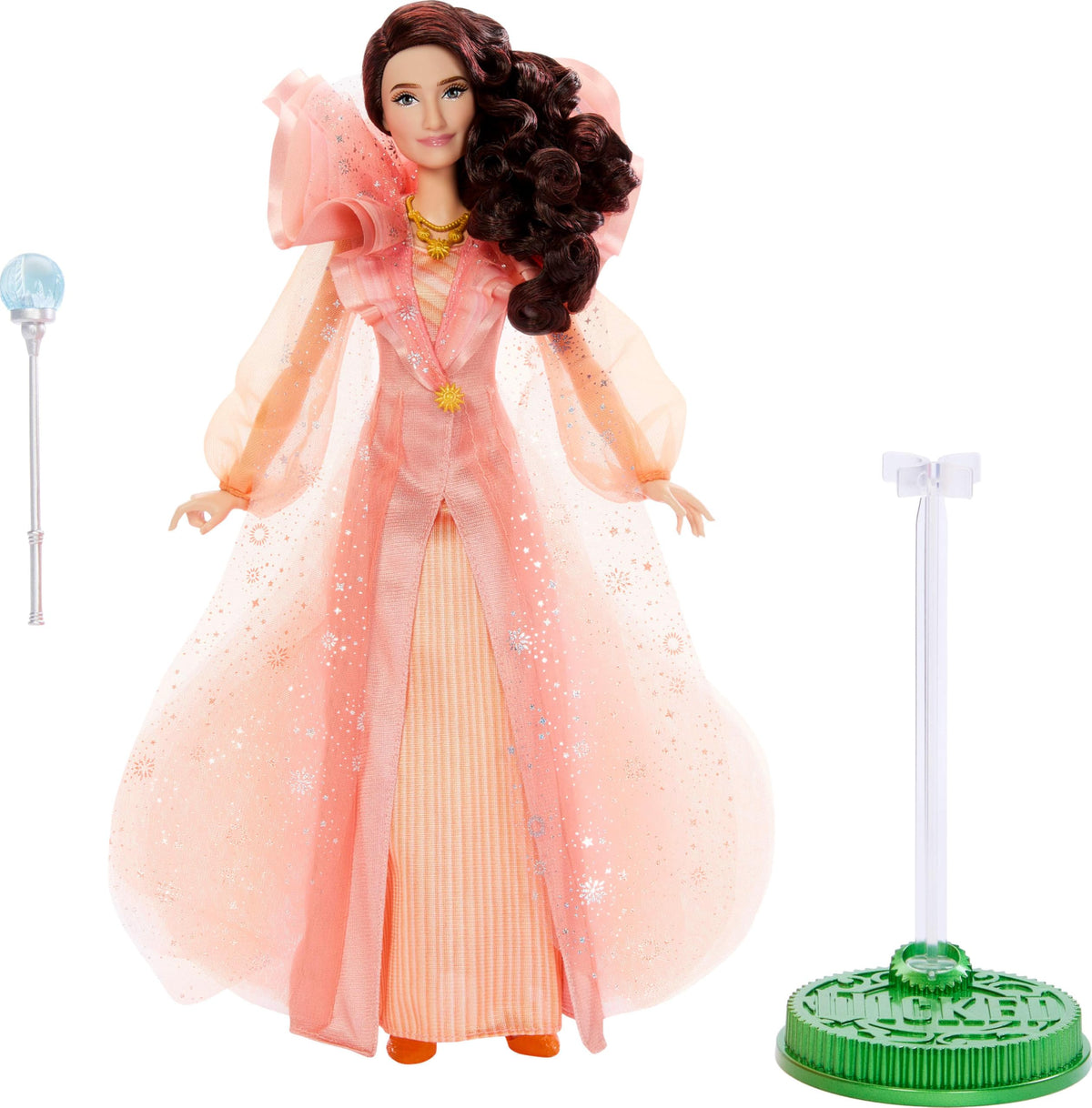 Mattel Wicked Sun Fashion Doll included stand supports safe display