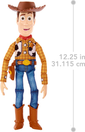 Mattel Woody movie-authentic head, hat, and boots for authentic display.