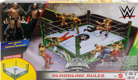 Mattel WWE Bloodline Playset ideal for display and imaginative wrestling