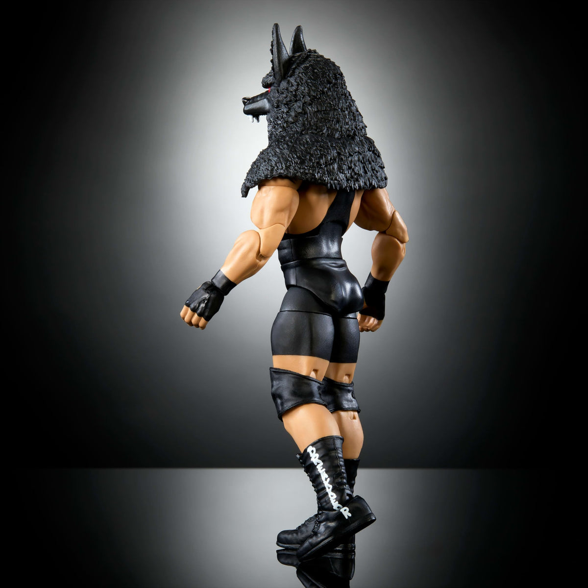 Mattel WWE Bron Breakker pose-ready figure in dynamic stance for play or display
