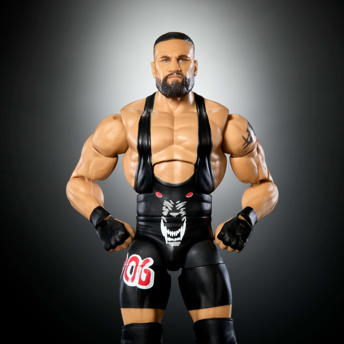 Mattel WWE Bron Breakker interchangeable hands option for dynamic poses