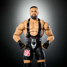 Mattel WWE Bron Breakker interchangeable hands option for dynamic poses