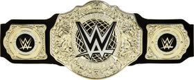 Mattel WWE Championship Title belt front view for immersive play