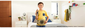 Mattel WWE Championship Title belt side view shows adjustable strap for kids
