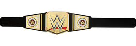 Mattel WWE Championship Title RAW SmackDown NXT-ready belt for diverse play.