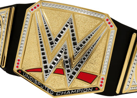 Mattel WWE Championship Title role-play gear sparks creative WWE fantasy play.