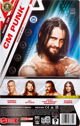 Poseable figure ready to recreate signature WWE moments.