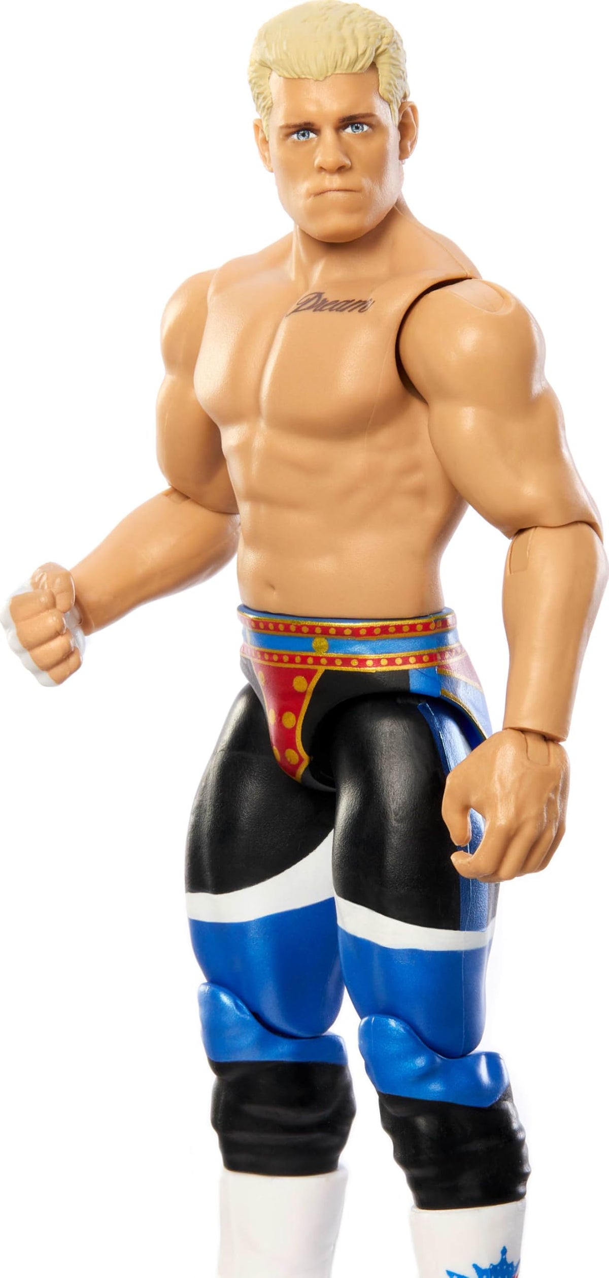 Mattel WWE Cody Rhodes American Nightmare figure TrueFX life-like face detail for realism