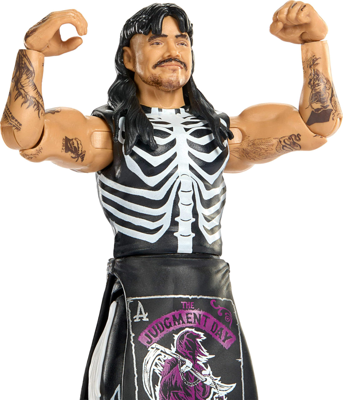 Mattel WWE Dirty Dominik Mysterio figure, authentic ring gear for immersive play