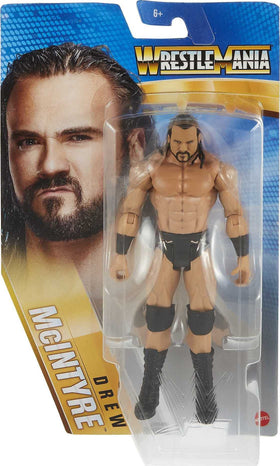 Mattel WWE Drew McIntyre figure ready for display and gift to fans.
