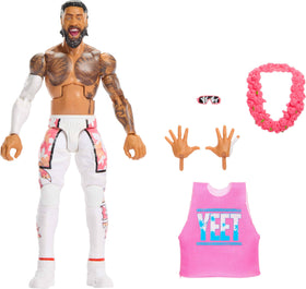 Mattel WWE Elite Jey Uso figure, 6-inch scale, authentic posing and display.