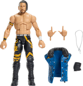 Mattel WWE Elite Akex Shelley figure ready for display with dynamic pose.