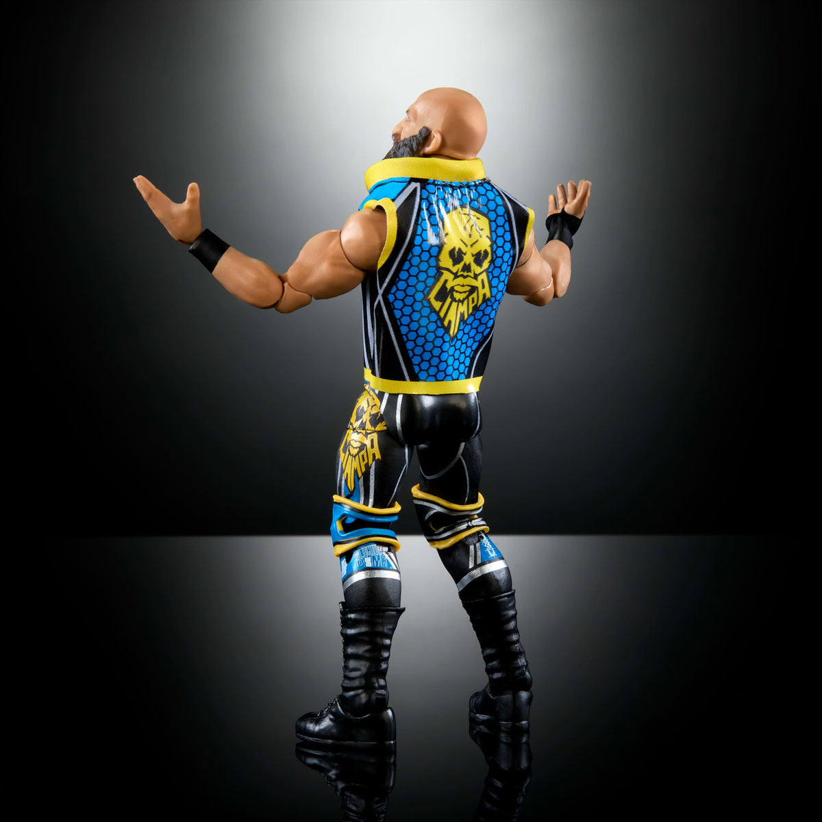 Mattel WWE Elite Ciampa collectors display-ready figure for shelf dioramas.