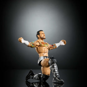 Iconic accessories included with Mattel WWE Elite CM Punk