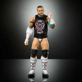 Iconic CM Punk accessories pack for signature moves.