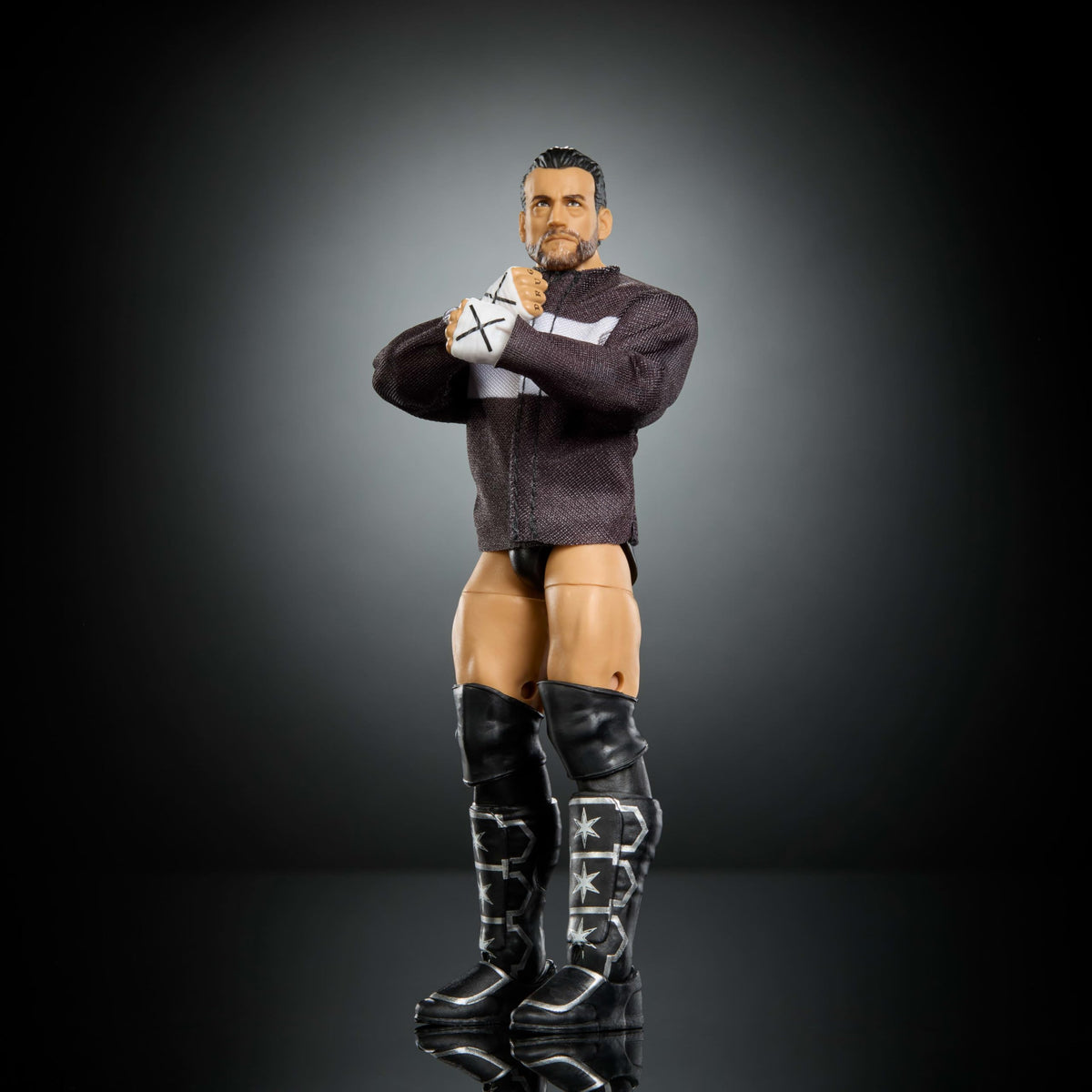 Packaging and diorama-ready presentation for CM Punk figure