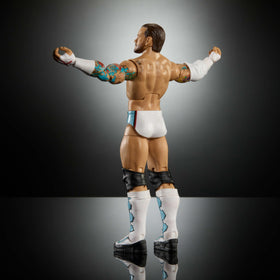 CM Punk swappable hands enable varied action poses.