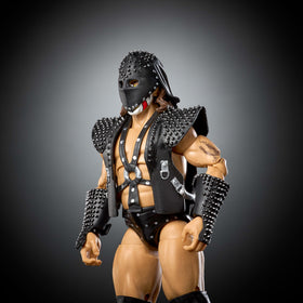 Interchangeable hands showcased on the Mattel WWE Elite Demolition Smash figure for varied poses.