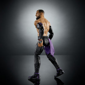 Mattel WWE Elite Finn Balor accessories box featuring iconic gear