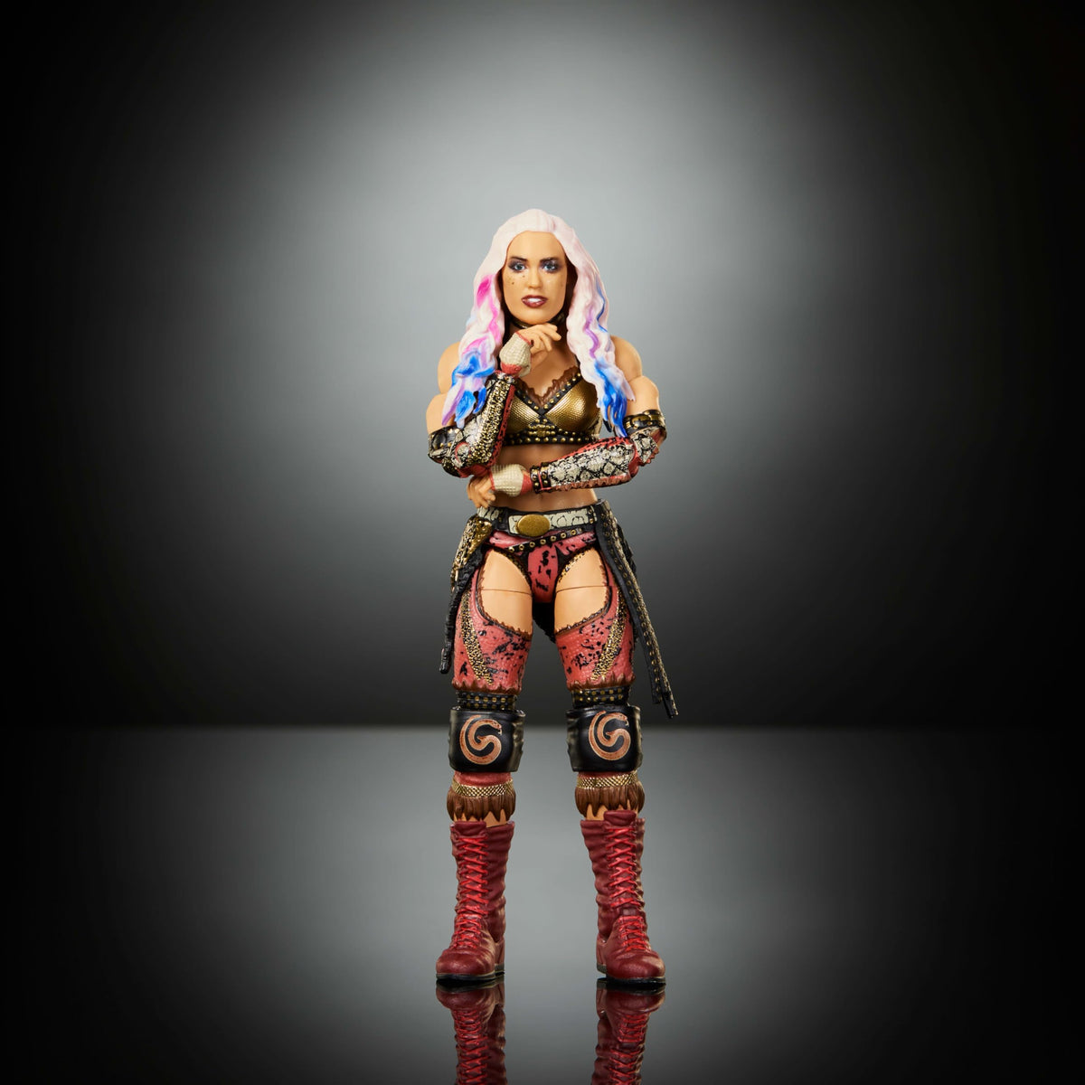 Mattel WWE Elite Giulia Series 125 packaging showcased for collectors