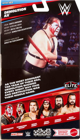 Mattel WWE Elite accessories set enhances recreating signature entrances and ring moments.