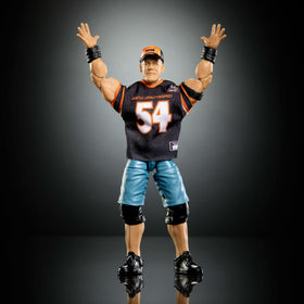 Mattel WWE Elite Cena accessories with interchangeable hands for varied moves.