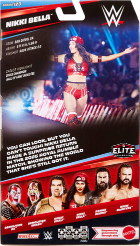 Nikki Bella 6-inch figure ideal for recreating ring entrances