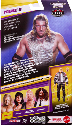 Mattel WWE Elite Build-A-Figure parts expand your collection.