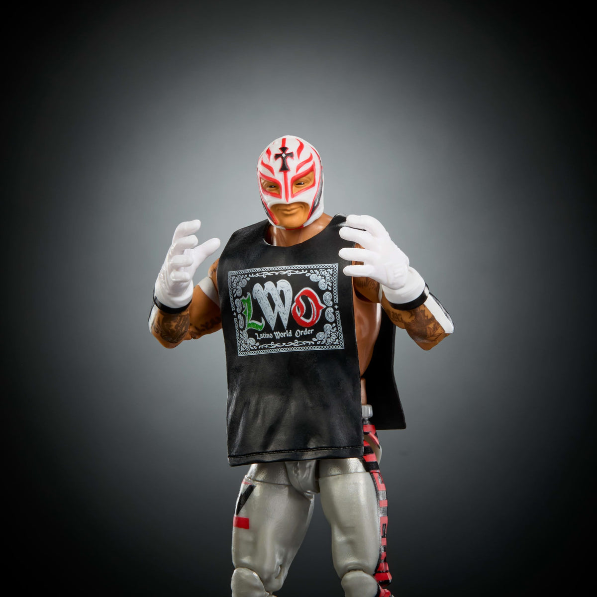 Mattel WWE Elite Rey Mysterio 25 articulation points enable dynamic posing