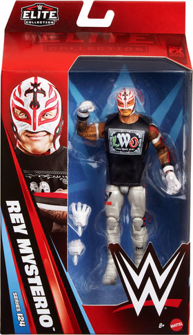 Mattel WWE Elite Rey Mysterio TrueFX detailing captures lifelike features